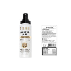 Milani Make It Last Sunscreen - Sunscreen Setting Spray with SPF 30 60ml - The Beauty League Pakistan