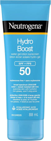 Neutrogena Hydro Boost Water Gel Lotion Sunscreen Spf 50 88 Ml - The Beauty League Pakistan