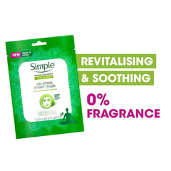 Simple- De-Stress Sheet Mask - The Beauty League Pakistan