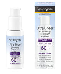 Neutrogena- Ultra Sheer® Oil-Free Face Serum With Vitamin E SPF 60+ - The Beauty League Pakistan