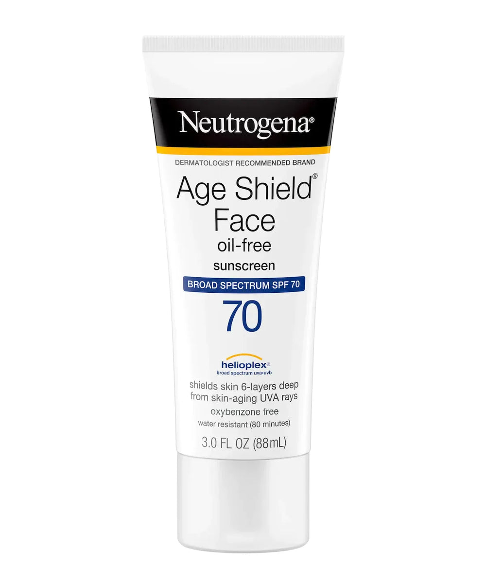Neutrogena- Age Shield® Face Oil-Free Oxybenzone-Free Sunscreen Broad Spectrum SPF 70 - The Beauty League Pakistan