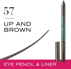 Bourjois Contour Clubbing Waterproof Pencil & Liner, 57 Up And Brown - The Beauty League Pakistan