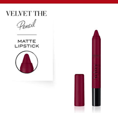 Bourjois Velvet The Pencil Matte Lip Pencil 18 I'M So Plu(M)Cky - The Beauty League Pakistan