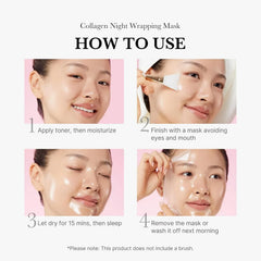 Medicube- Collagen Night Wrapping Mask 75ml - The Beauty League Pakistan