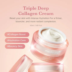 Medicube- Triple Collagen Cream 50ml - The Beauty League Pakistan