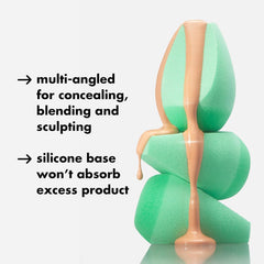 Elf Angled Silicone Face Sponge