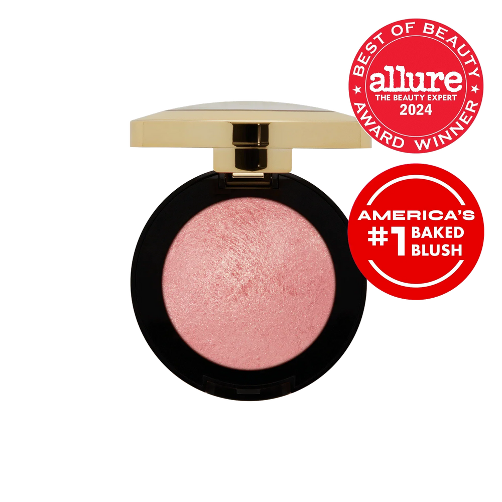 Milani Baked Powder Blush- 01 Dolce Pink Full Size - The Beauty League Pakistan