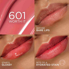 LOreal Paris- Hyaluron Tint Lip Stain and Serum- 601 Worth it