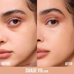 Maybelline- Lifter Plump And Glow Foundation- 115 - The Beauty League Pakistan