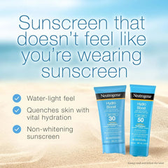 Neutrogena Hydro Boost Water Gel Lotion Sunscreen Spf 50 88 Ml - The Beauty League Pakistan