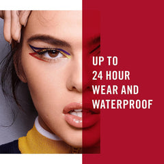 Rimmel London, Wonder'Proof 24Hr Waterproof Colour Eyeliner, 04 Deep Purple,