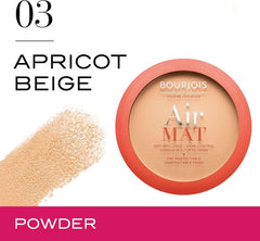 Bourjois-Air Mat Compact Powder-03 Apricot Beige - The Beauty League Pakistan