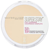 Maybelline New York Super Stay Full Coverage Powder Foundation Makeup, Up to 16 Hour Wear, Soft, Creamy Matte Foundation, 120 Classic Ivory