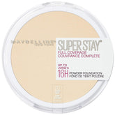 Maybelline New York Super Stay Full Coverage Powder Foundation Makeup, Up to 16 Hour Wear, Soft, Creamy Matte Foundation, 120 Classic Ivory - The Beauty League Pakistan