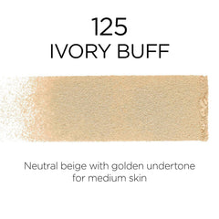 L'Oreal Paris Infallible 24H Fresh Wear Powder Foundation 125 Ivory Buff - The Beauty League Pakistan