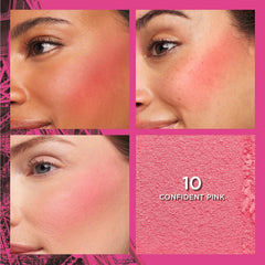 Loreal Infallible Up to 24H Fresh Wear Soft Matte Blush- 10 Confident Pink - The Beauty League Pakistan