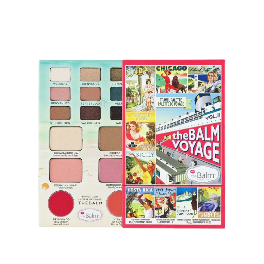 The Balm Voyage Vol.2 Face Palette - The Beauty League Pakistan