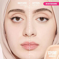 Huda Beauty Easy Blur Foundation Mini Shade- Vanilla 120B - The Beauty League Pakistan