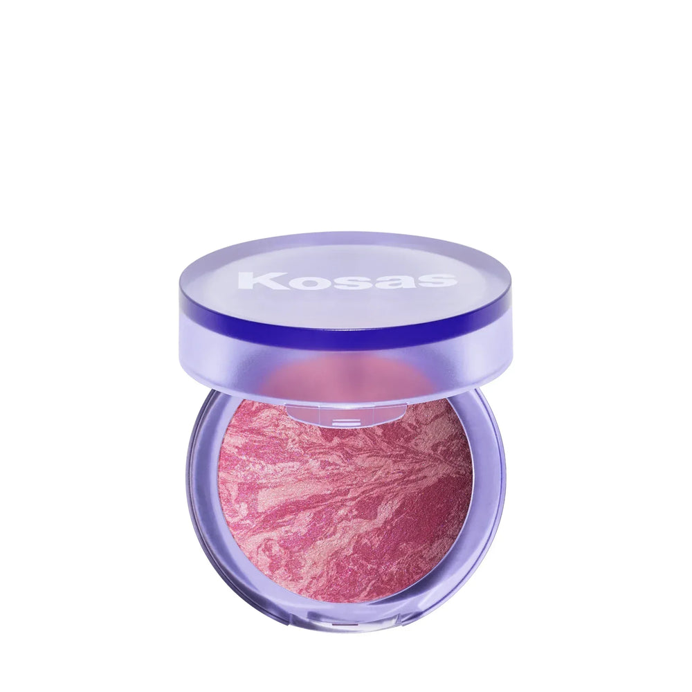 Kosas- Blush is Life Baked Dimensional + Brightening Blush- Euphoria (mini) - The Beauty League Pakistan