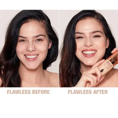 Charlotte Tilbury- Airbrush Flawless Foundation- 4 Warm/Chaud - The Beauty League Pakistan