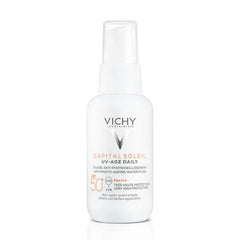 Vichy- Capital Soleil UV Age Daily SPF50+ Facial Sunscreen - The Beauty League Pakistan
