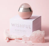 Huda Beauty- Wishful Rose Quartz Depuffing & Sculpting Roller - The Beauty League Pakistan