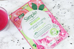 Simple- Radiance Boosting Sheet Mask - The Beauty League Pakistan