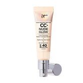 it cosmetic- CC+ Nude Glow Lightweight Foundation + Glow Serum with SPF 40 Fair Ivory (EXP05/24) - The Beauty League Pakistan