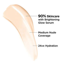 it cosmetic- CC+ Nude Glow Lightweight Foundation + Glow Serum with SPF 40 Fair Light (EXP05/24) - The Beauty League Pakistan