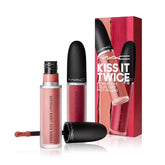MAC Kiss It Twice Superstar Liquid Lipstick Kit - The Beauty League Pakistan