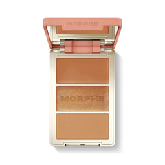 Morphe- Cheek Thrills Multi-Finish Face Trio- Sunset Swim - The Beauty League Pakistan