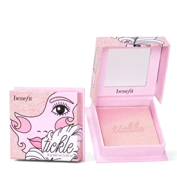 Benefit Tickle Golden pink highlighter (Full Size) - The Beauty League Pakistan