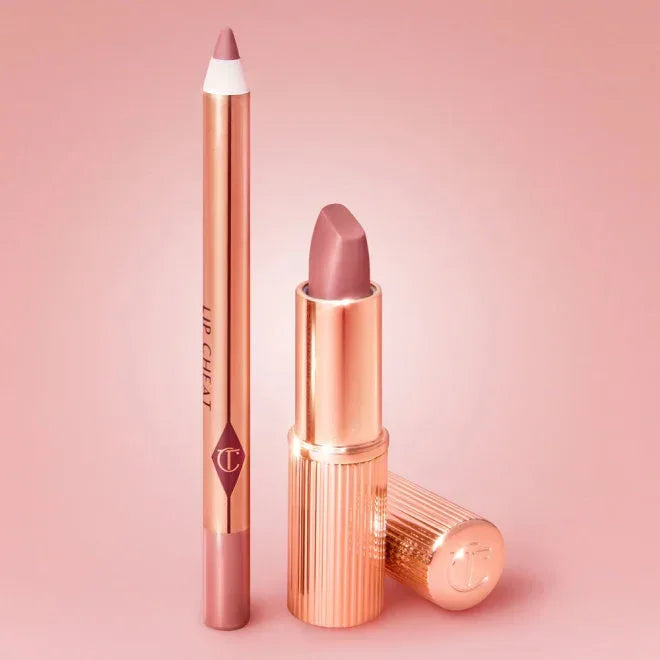 Charlotte Tilbury Mini Pillow Talk Lipstick & Liner Set - The Beauty League Pakistan