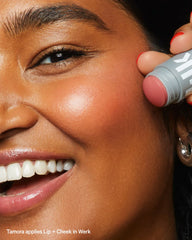 Milk Makeup- Lip + Cheek cream blush + lip color- Werk 6gm