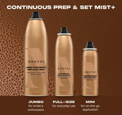 Morphe- Continuous Prep & Set Mist+ (Full Size) - The Beauty League Pakistan