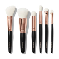 Morphe- ROSÉ AWAY 6-PIECE FACE & EYE TRAVEL BRUSH SET - The Beauty League Pakistan