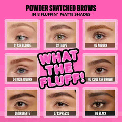 Nyx- Fluff & Snatch! Brow Powder Pen- Black