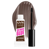 NYX Professional The Brow Glue Instant Brow Styler- Dark Brown - The Beauty League Pakistan- Buy NYX Professional The Brow Glue Instant Brow Styler- Dark Brown pakistan
