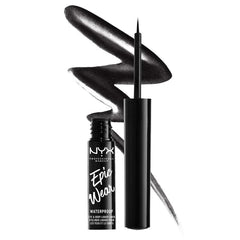 NYX- EPIC WEAR METALLIC LIQUID LINER- BLACK METAL - The Beauty League Pakistan