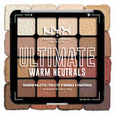 Nyx- Ultimate Warm Neutrals Shadow Palette- Warm Neutrals