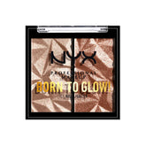 NYX Born To Glow Icy Highlighter Duo - High Key Flex & Flexpensive - The Beauty League Pakistan