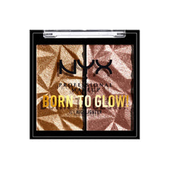 NYX Born To Glow Icy Highlighter Duo - Bout The Bronze & Gemstone - The Beauty League Pakistan