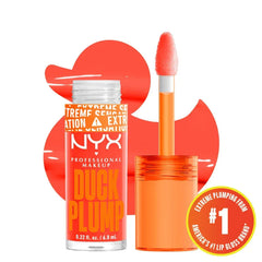 NYX-DUCK PLUMP HIGH PIGMENT PLUMPING LIP GLOSS- Peach Out - The Beauty League Pakistan