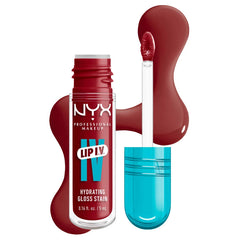 NYX- Lip I.V. Hydrating Lip Gloss Stain- 13 Cranberry Splash