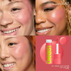 Nyx- Fat Cheeks Juicy Liquid Blush- Fig Fizz - The Beauty League Pakistan