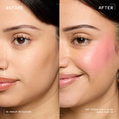 Nyx- Fat Cheeks Juicy Liquid Blush- Guava Gush