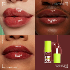 NYX-FAT OIL LIP DRIP- Inside Scoop - The Beauty League Pakistan