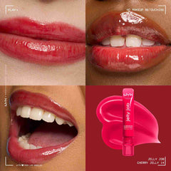 Nyx- Jelly Job Full-Bodied High Shine Gloss- Cherry Jelly 14