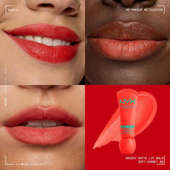 NYX- Smushy Matte Lip Balm- Soft Sorbet - The Beauty League Pakistan
