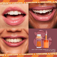 NYX-DUCK PLUMP HIGH PIGMENT PLUMPING LIP GLOSS- Lilac On Lock - The Beauty League Pakistan